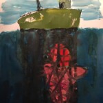 Großer Fisch im Netz