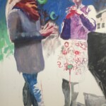 Alice und Gisela im Museum