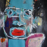 Melanchonie mit Blau