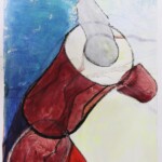 Rauch aus rotem Gefäß