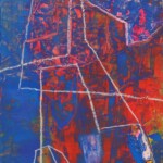 Mond über der Stadt