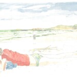 Strand Bei Castelsard Sardinien