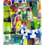 Königliche Euter in Bayerischer Landschaft